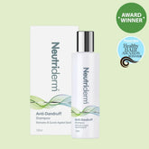 Fight dandruff effectively with Neutriderm Anti-Dandruff Shampoo! Its potent anti-fungal properties kill bacteria, cleanse the scalp, and eliminate flakes for cleaner, fresher hair.