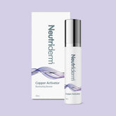 Fight wrinkles and achieve a radiant complexion with Neutriderm Copper Activator Serum. This powerful formula with Copper PCA helps boost collagen production for visibly smoother and brighter skin.