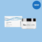 Elevate your skincare routine with Neutriderm Cleansing Balm. This gentle, balm-to-oil cleanser dissolves stubborn makeup and impurities, leaving your skin soft, supple, and refreshed. Suitable for all skin types.