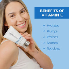 Replenish dry skin and reduce wrinkles with Neutriderm Moisturising Lotion. Enriched with Vitamin E, this lotion repairs sun damage and keeps your skin hydrated for a youthful look.