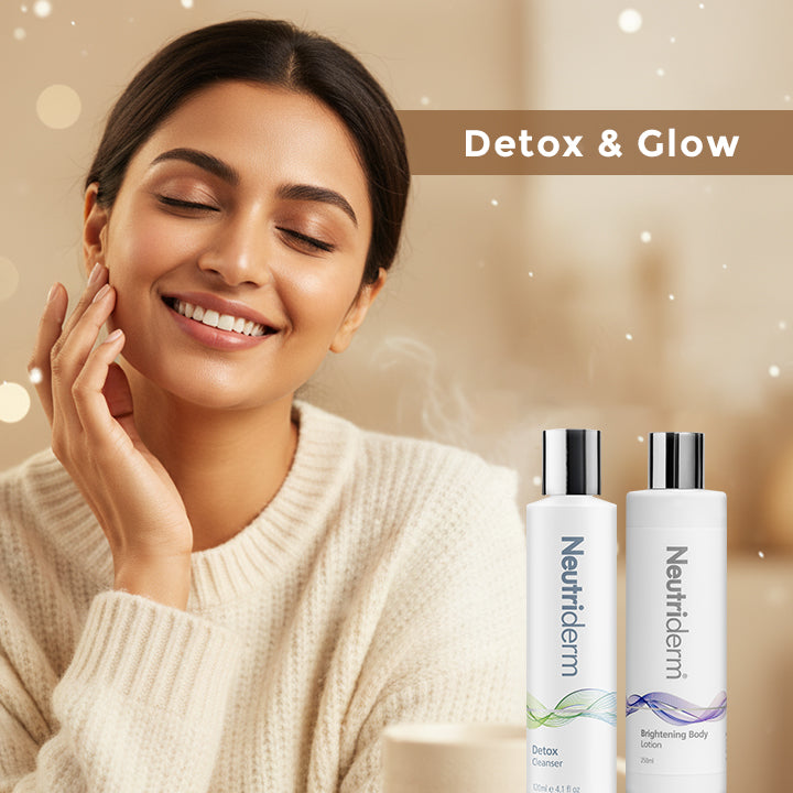From Cleansing to Glow: Why  Winter Is the Time to Pair Your Detox Cleanser & Brightening / Whitening  Cream