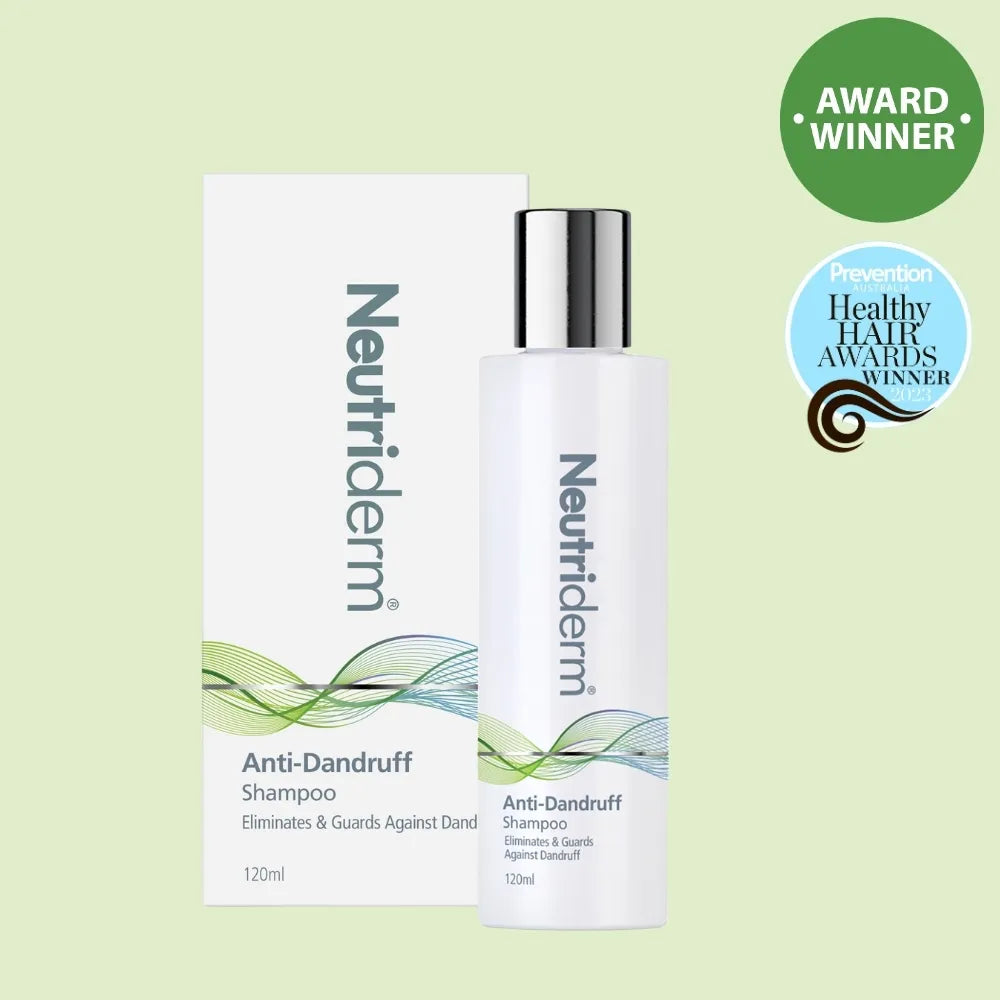  Fight dandruff effectively with Neutriderm Anti-Dandruff Shampoo! Its potent anti-fungal properties kill bacteria, cleanse the scalp, and eliminate flakes for cleaner, fresher hair.