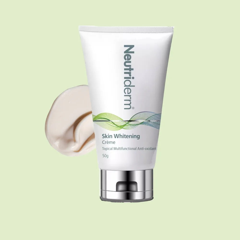  Say goodbye to dark spots with Neutriderm Whitening Creme. Formulated with potent ingredients to inhibit melanin build-up and restore your skin’s youthful radiance.