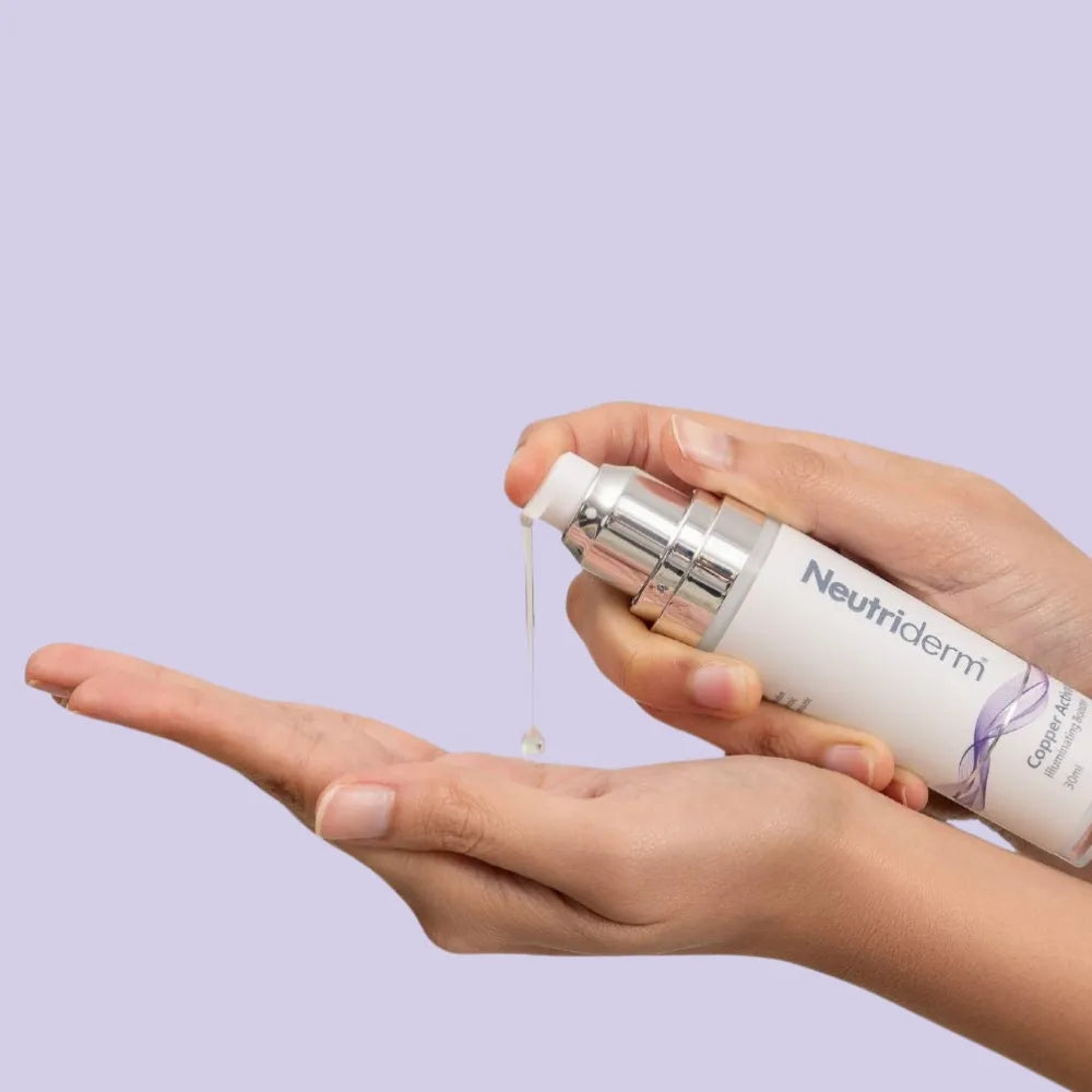  Fight wrinkles and achieve a radiant complexion with Neutriderm Copper Activator Serum. This powerful formula with Copper PCA helps boost collagen production for visibly smoother and brighter skin.