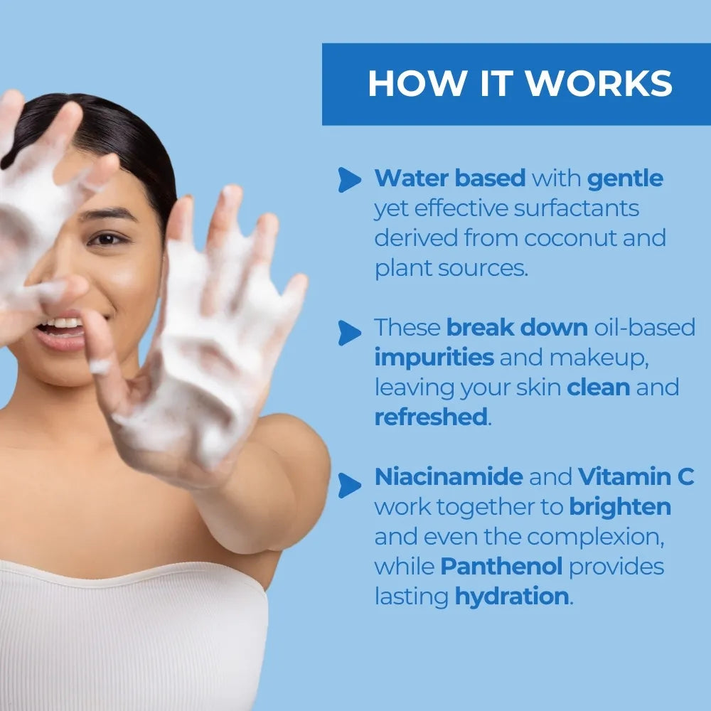  Transform your skincare routine with Neutriderm Foaming Cleanser. Removes dirt, oil, and impurities without drying your skin. Ideal for everyday freshness.