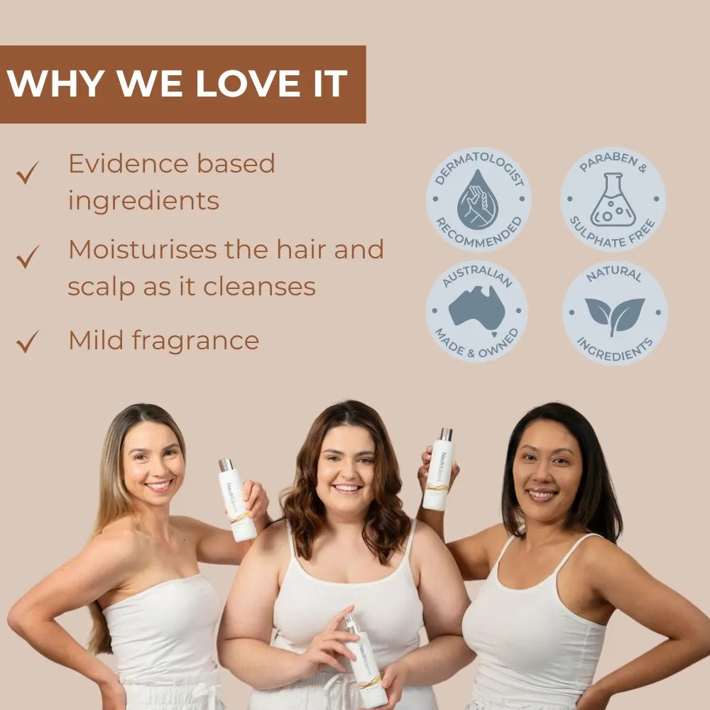  Neutriderm Hair Enhancer Shampoo is a natural solution to fight hair loss and breakage. Made with nourishing ingredients, this shampoo helps strengthen and revitalize hair for a healthier, fuller look.