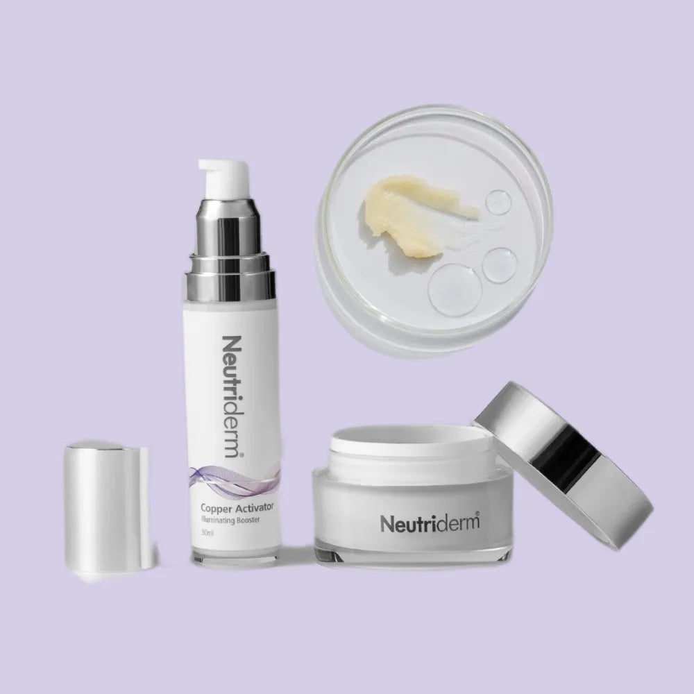  Reveal your best skin yet with the Neutriderm Exfoliator Bundle. This powerful set gently removes dead skin cells, reduces dark spots, and leaves your skin feeling soft, smooth, and radiant.
