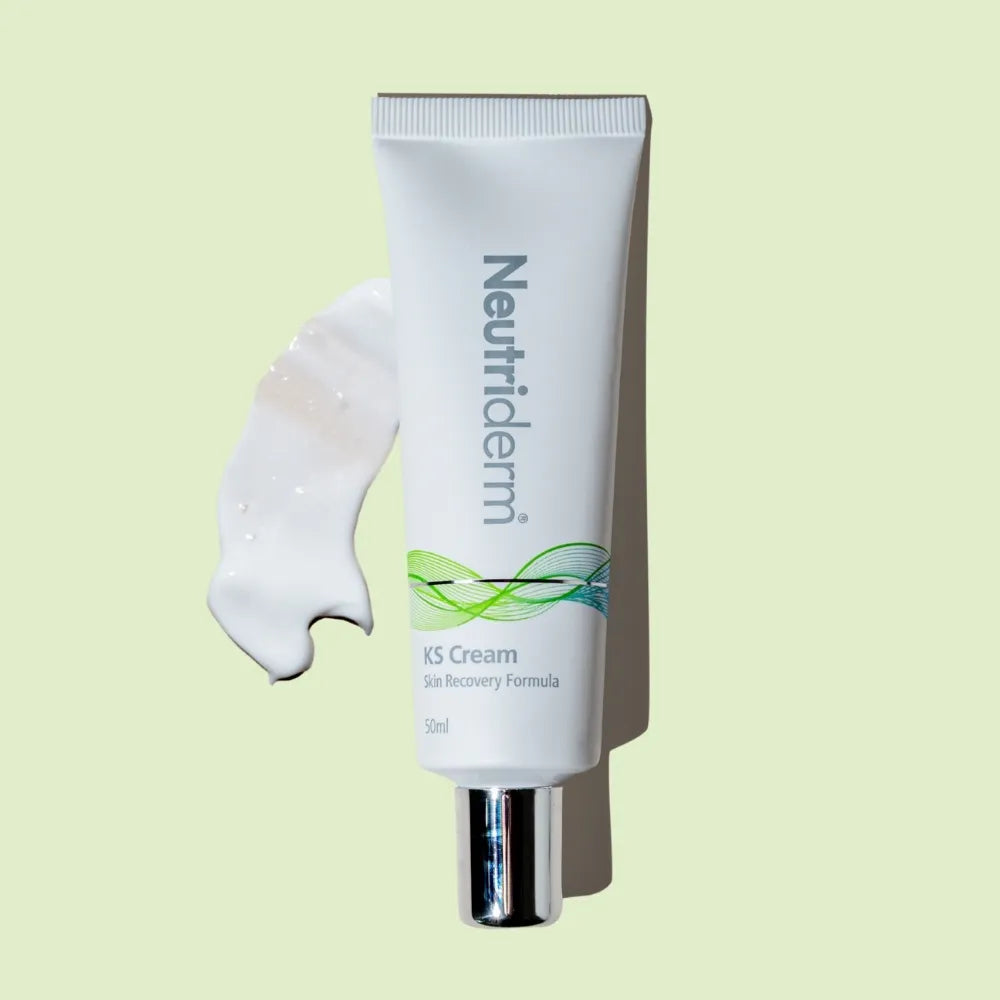 Minimize the appearance of scars with Neutriderm KS Cream. Our natural formula is clinically proven to reduce scars and promote long-lasting results. Reveal smoother, more confident skin today!