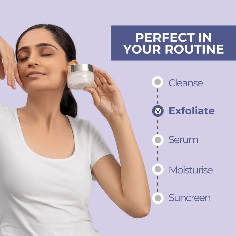  Looking for a facial scrub to brighten and smooth your skin? Neutriderm C Scrub with Vitamin C exfoliates & targets dark spots, revealing a radiant you.