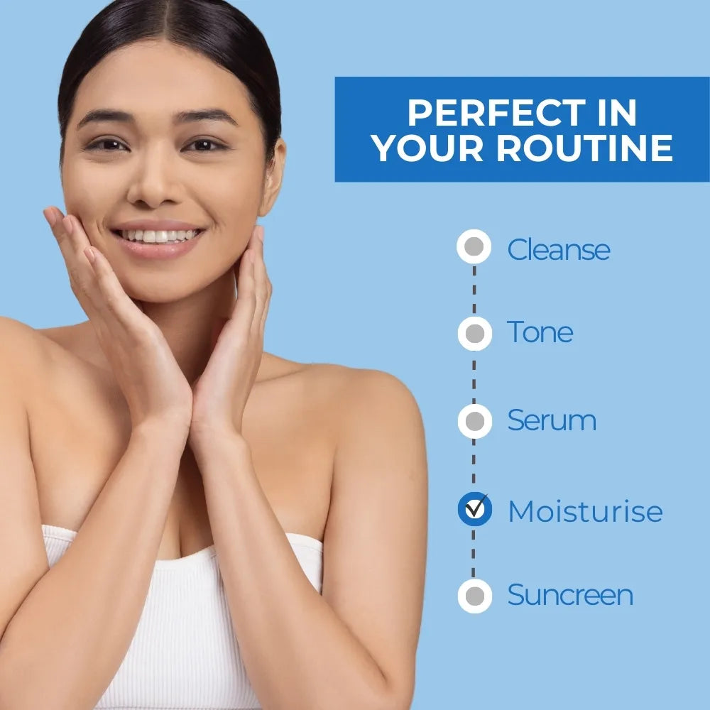  Replenish dry skin and reduce wrinkles with Neutriderm Moisturising Lotion. Enriched with Vitamin E, this lotion repairs sun damage and keeps your skin hydrated for a youthful look.