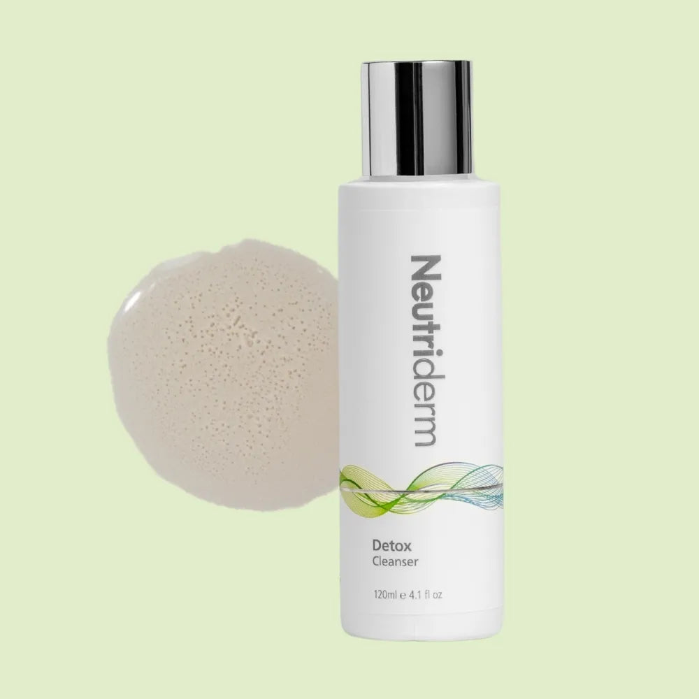  Experience the Neutriderm Detox Cleanser: a gentle formula with Glycolic Acid and Sodium PCA that removes impurities, revealing brighter, hydrated skin. Ideal for daily use. Order now!