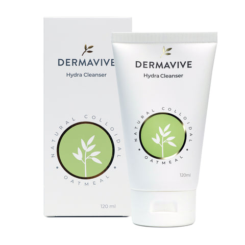  Dermavive Hydra Cleanser gently cleanses & hydrates all skin types. This soap-free, pH-balanced cleanser removes dirt without stripping essential oils. Get soft, moisturized skin!